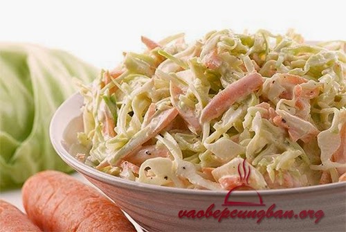 [Salad] Đậm đà cùng Salad bắp cải cà rốt mát giòn ngon 2