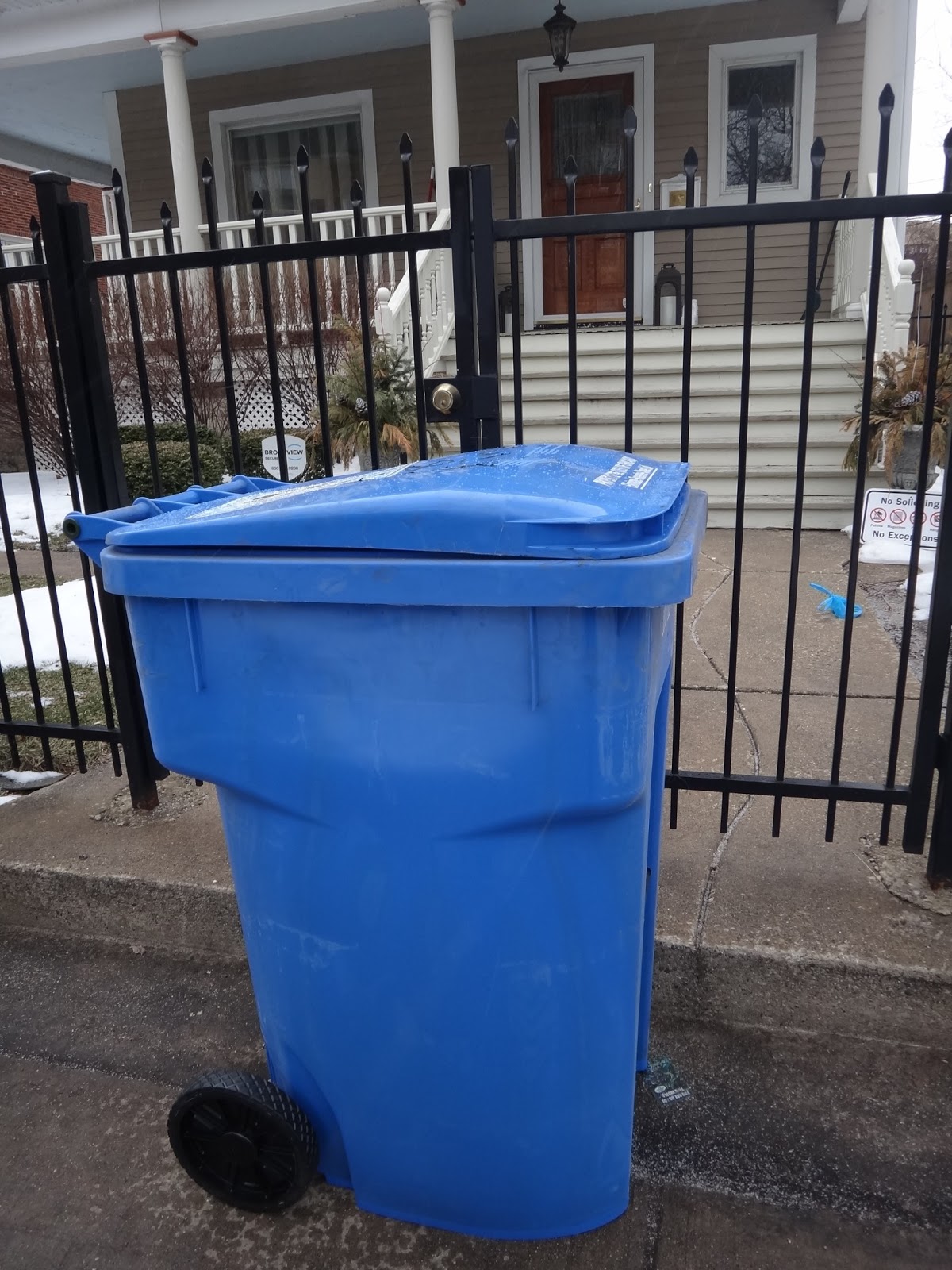 Rogers Park in 1,000 words Blue Bins delivered to Paulina and Jarvis