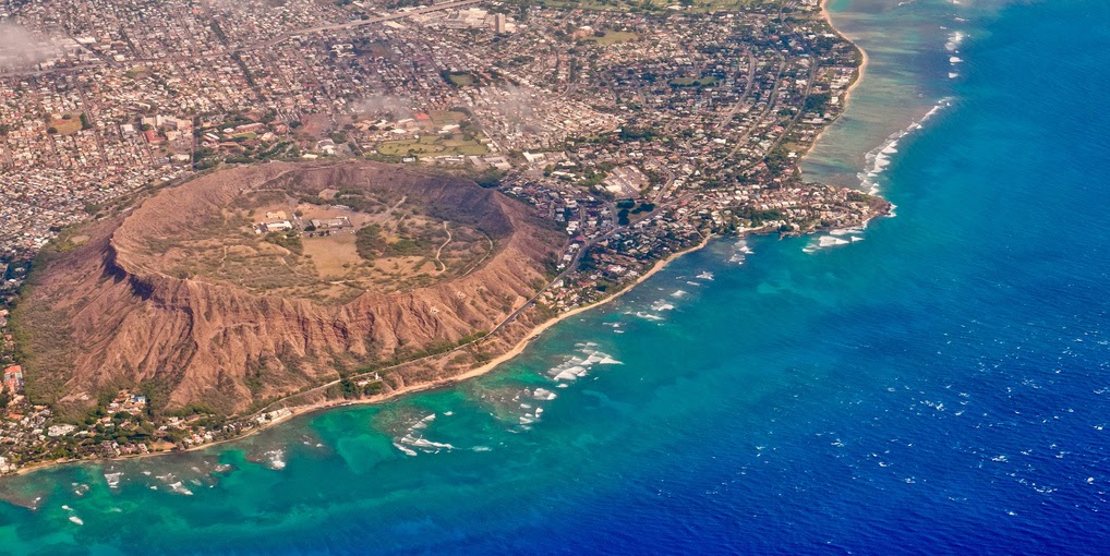 Travel Trip Journey Diamond Head Crater, Hawaii