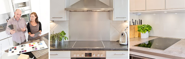 Küchenspiegel, Rückwand für Küche neu gestalten, Spritzschutz oder Fliesenspiegel bei der Küchenrenovierung