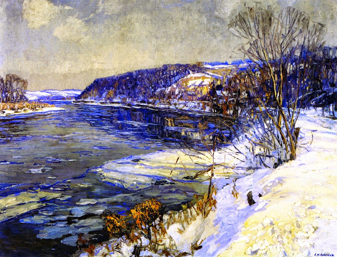 Edward Willis Redfield Impressionist Landscape painter Tutt'Art Pittura • Scultura
