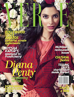 Diana, Penty, Verve, Magazine, January, 2013, Scans, flower, photoshoot,