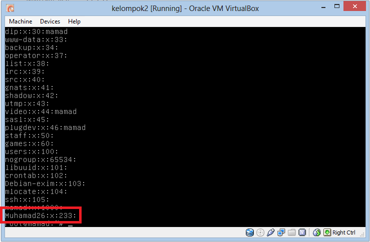 Cara Membuat User dan Group Debiasn CLI Line