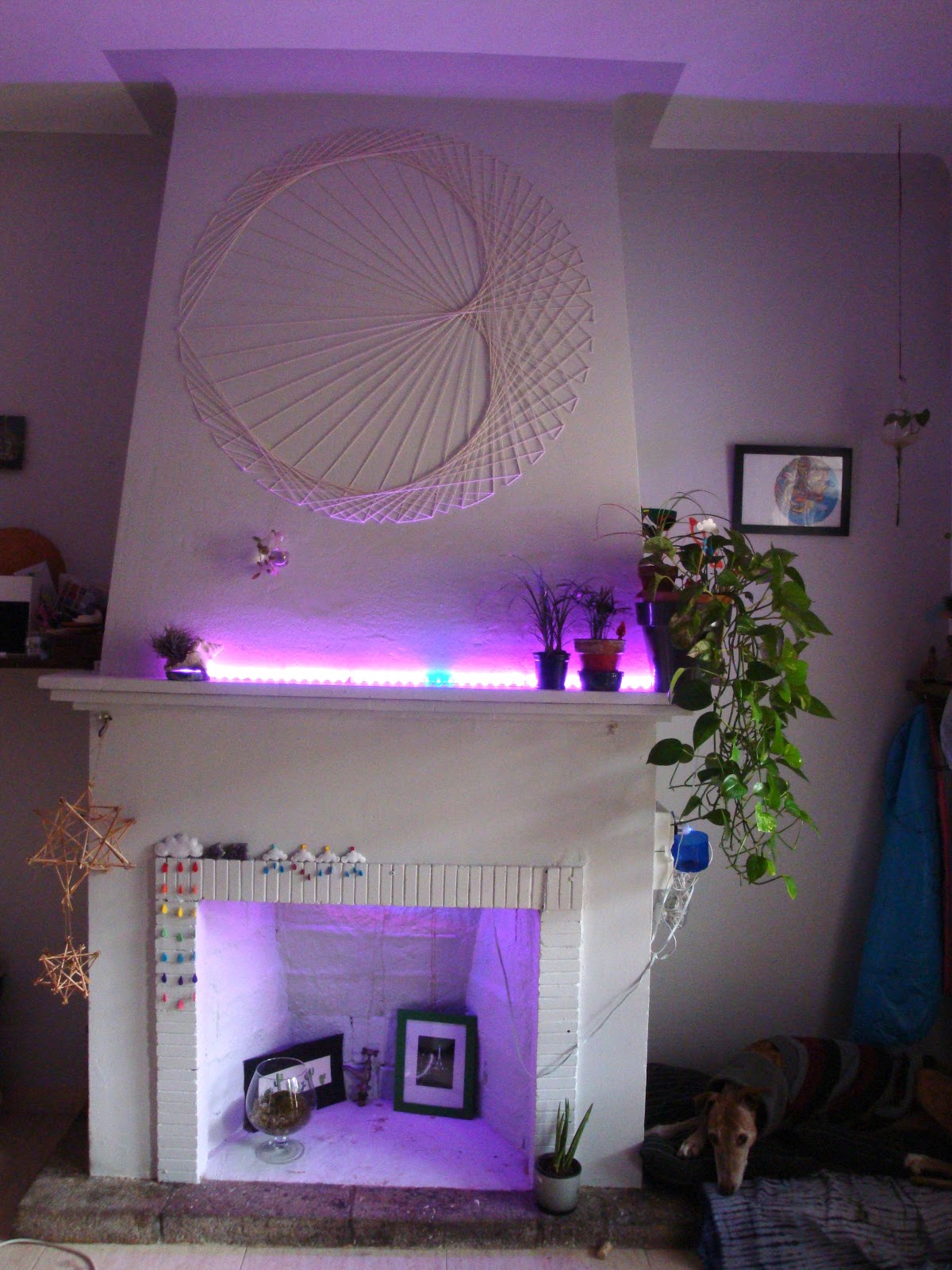 Oly Ria: REDECORANDO UNA CHIMENEA