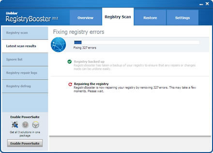 Remove Uniblue Registry Booster From Vista