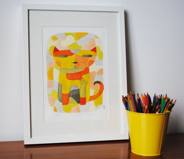 happy to make Abstract Art for Children