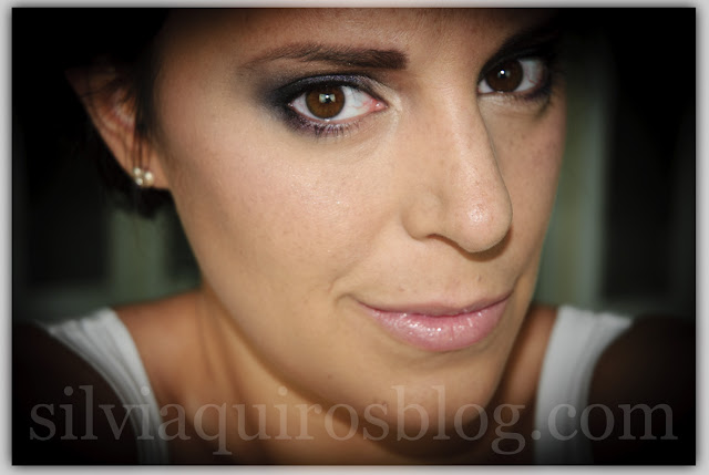 Maquillaje novia ahumado intenso bridal intense makeup Silvia Quiros SQ Beauty