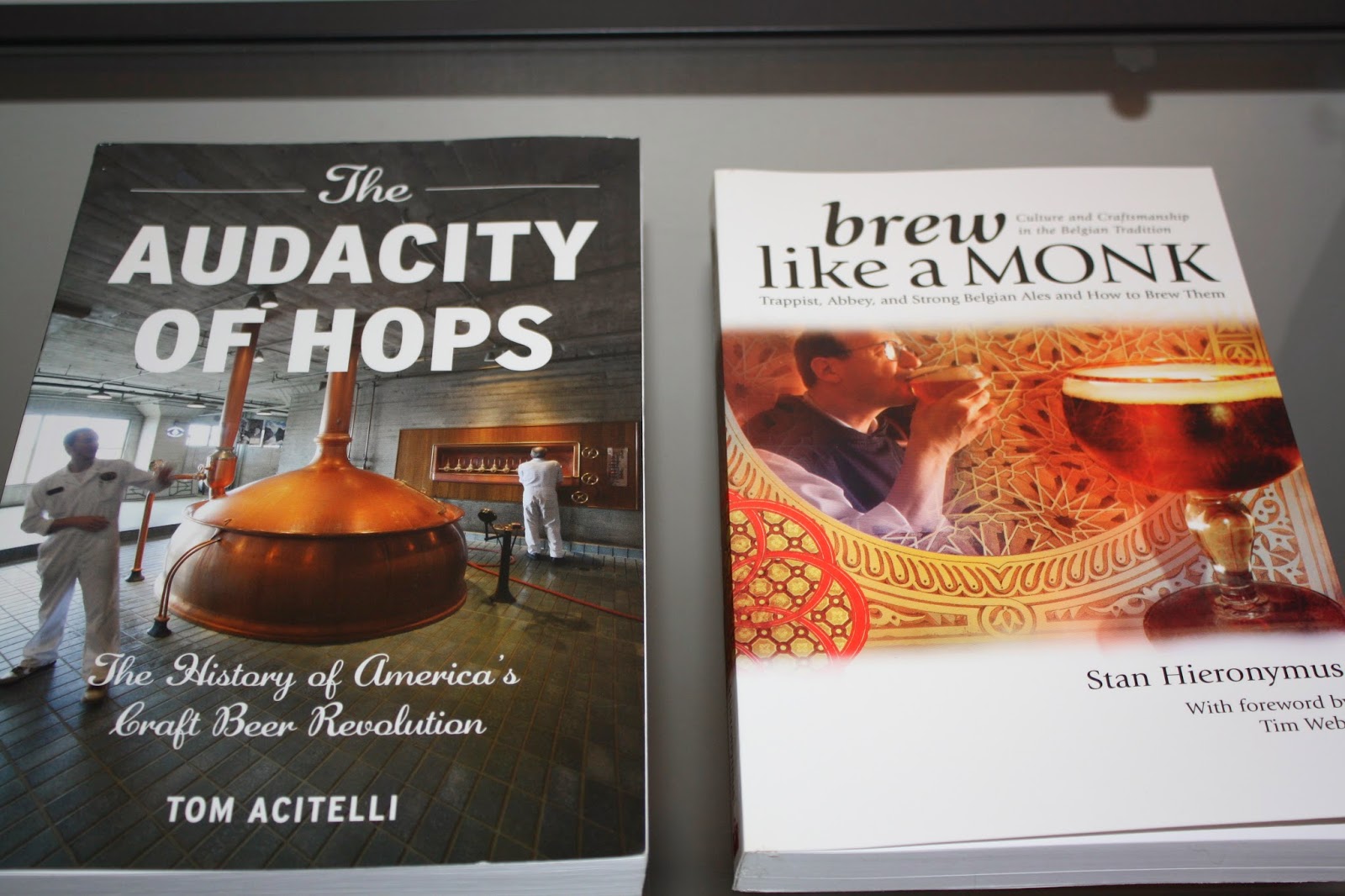 Beer Books, Homebrewing, Brew Like a Monk, The Audacity of Hops