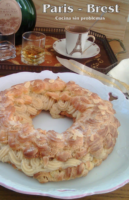 Paris - Brest Con Relleno De Crema Pastelera De Avellanas
