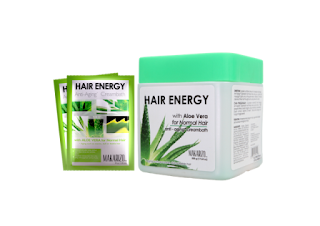 cara merawat rambut rusak dengan hair energy creambath aloe vera