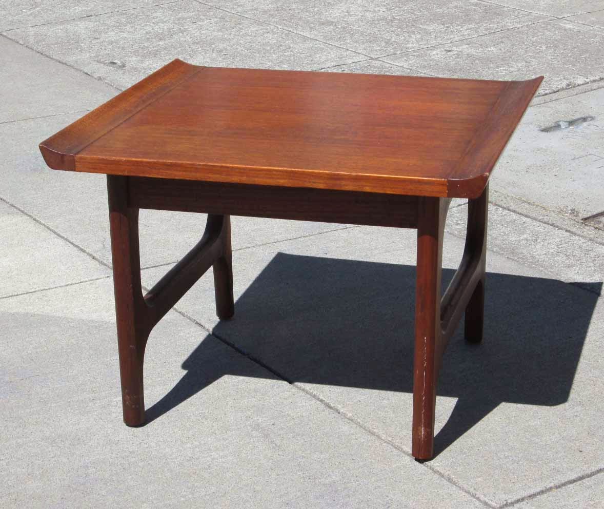 UHURU FURNITURE & COLLECTIBLES SOLD Made in Japan" Teak Table 65