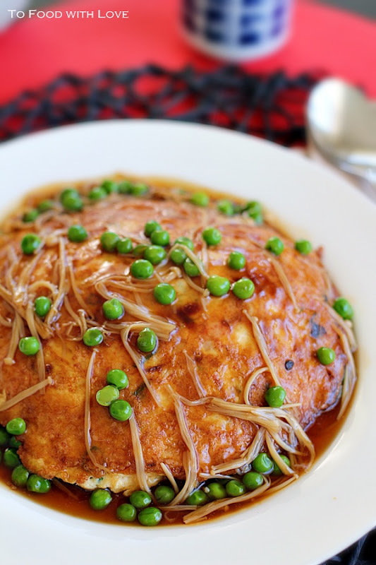 To Food with Love Kanitamadon (Crab Omelette on Rice)