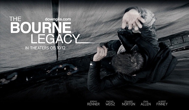 Aaron Cross (Jeremy Renner) and Marta Shearing (Rachel Weisz) in an action sequence from The Bourne Legacy. The franchise, now four installments in, marches on with a new lead character and actor. 