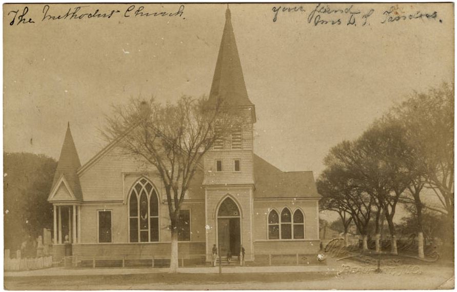 Beaufort North Carolina History Old Images of Ann Street Methodist Church