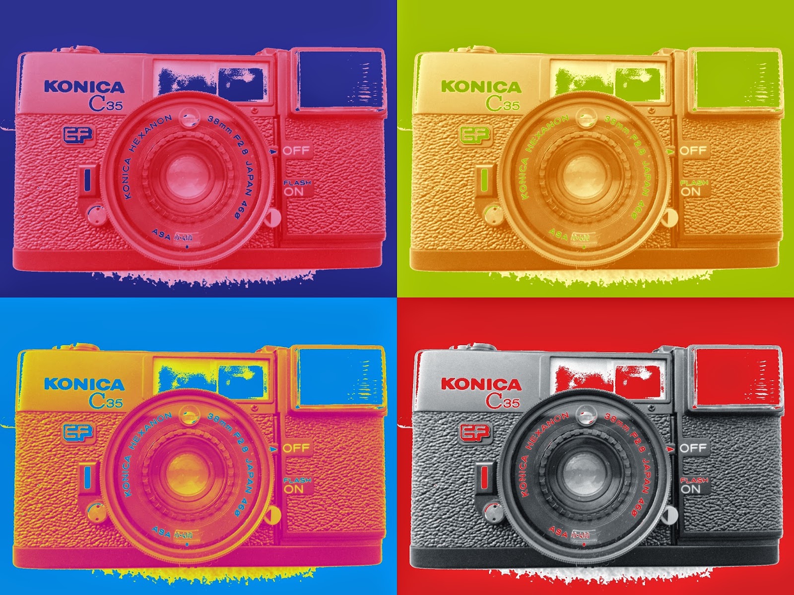 Monophonica Konica C35 Ef アンディ ウォーホルのカメラ 2