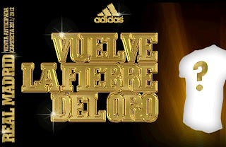 Gold rush in the new Real Madrid home jersey