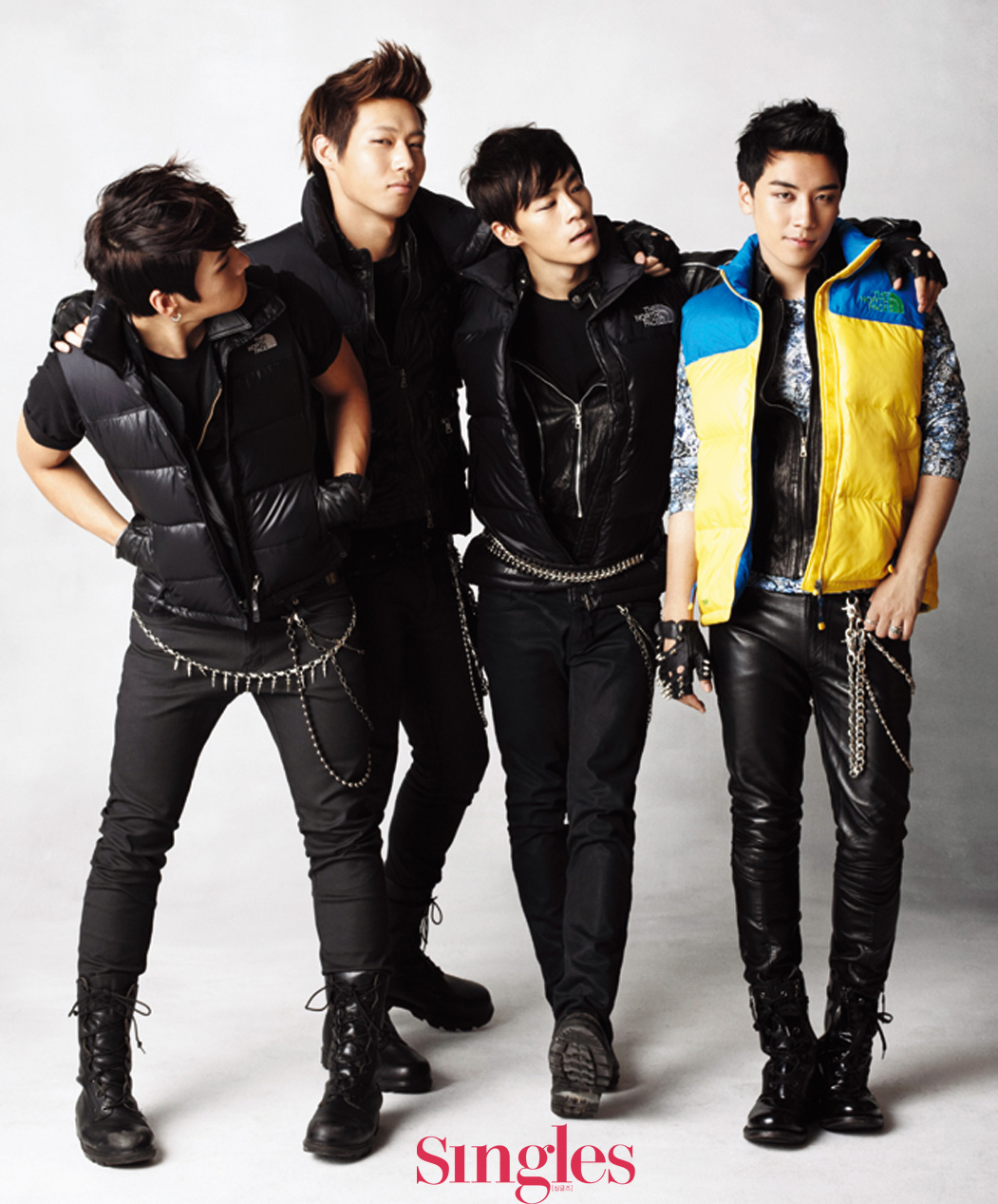 [Pics] Big Bang para The North Face: Down Vest Style HD Bigbang-northface+2