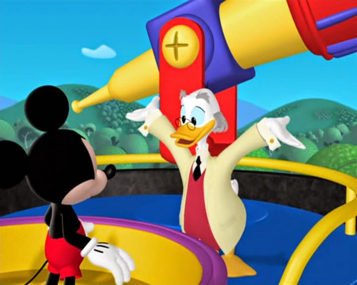 Watch You can see Mickey's Comet