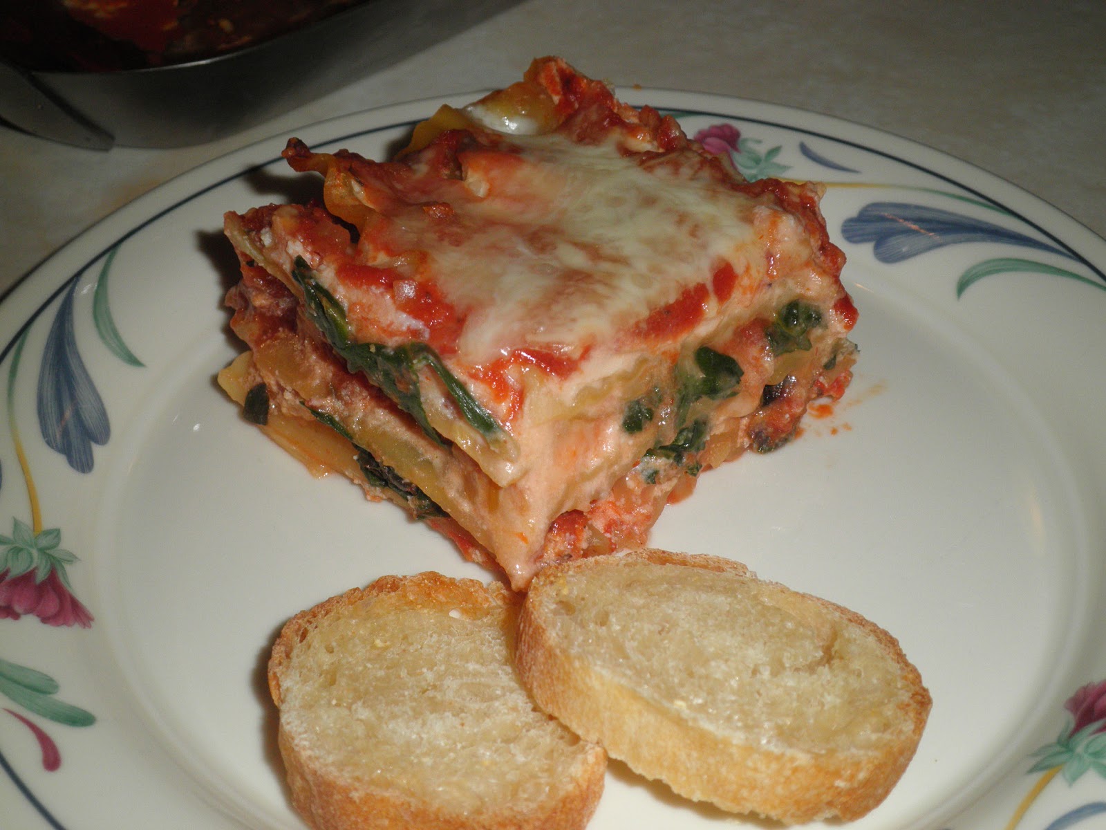 Secrets from the Cookie Princess Vegetarian Lasagna with Swiss Chard