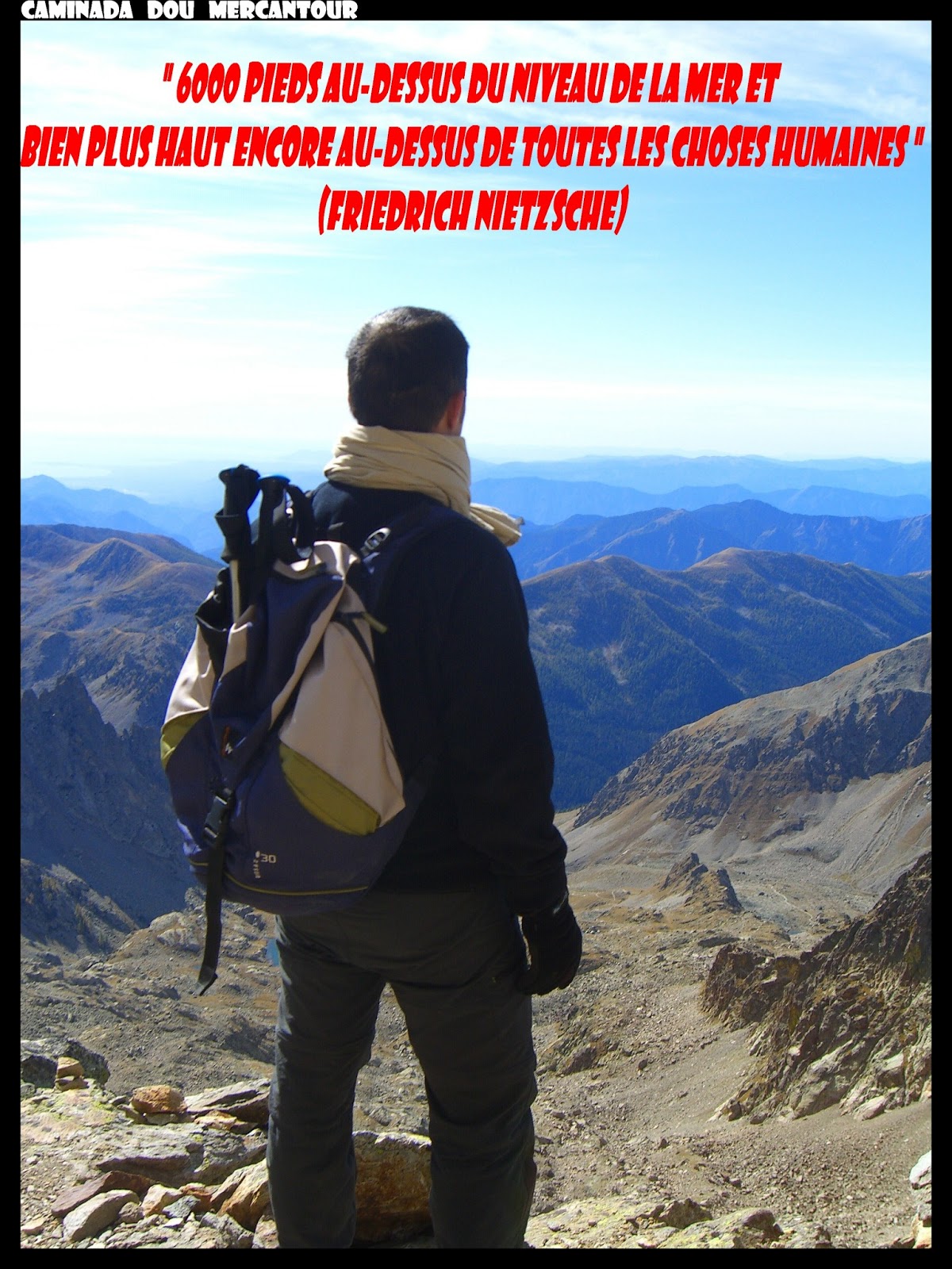 Caminada Dou Mercantour Citation De Montagne Nietzsche