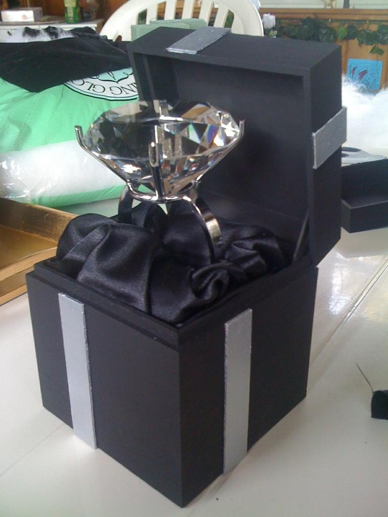 I Felt That! Engagement Party Table Centerpiece