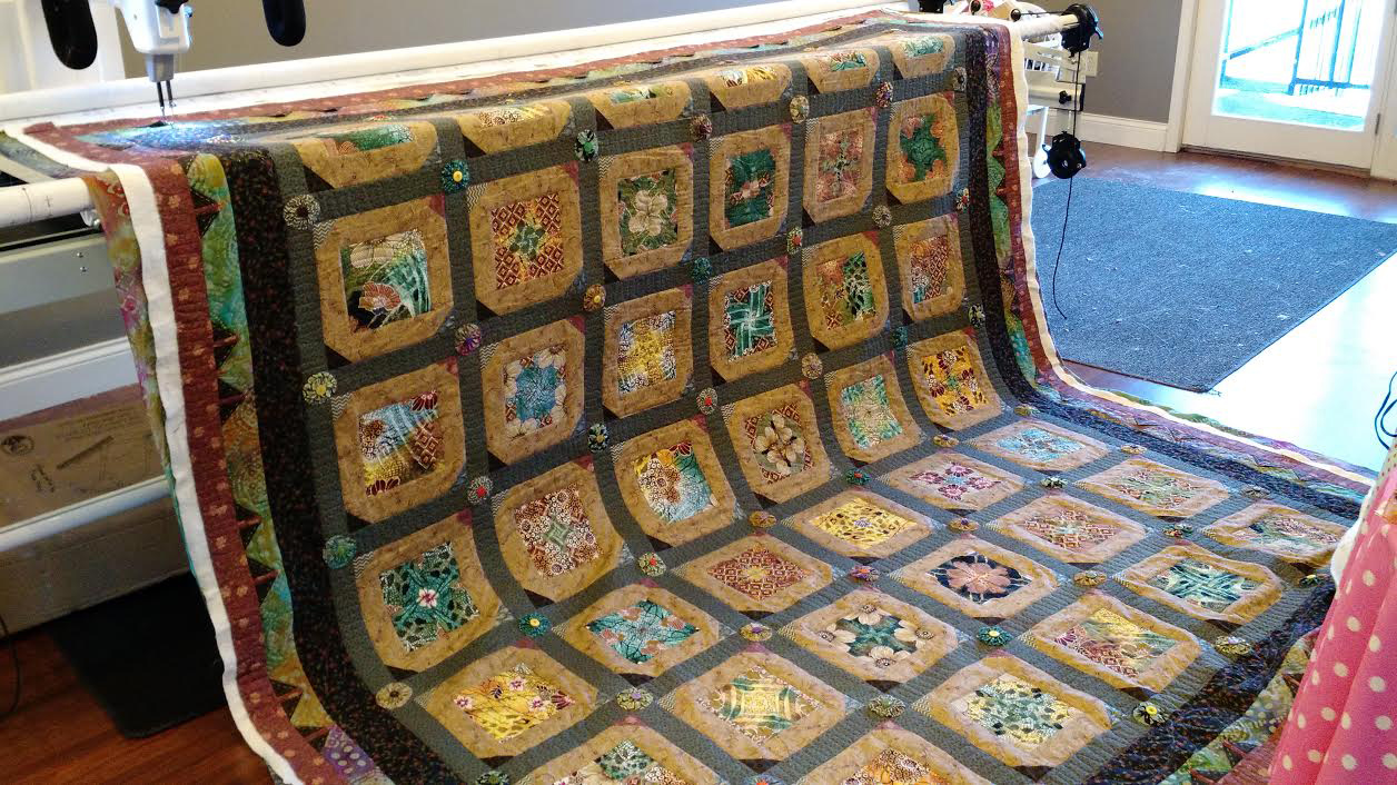 1893 Victorian Farmhouse Folk Art Quilt