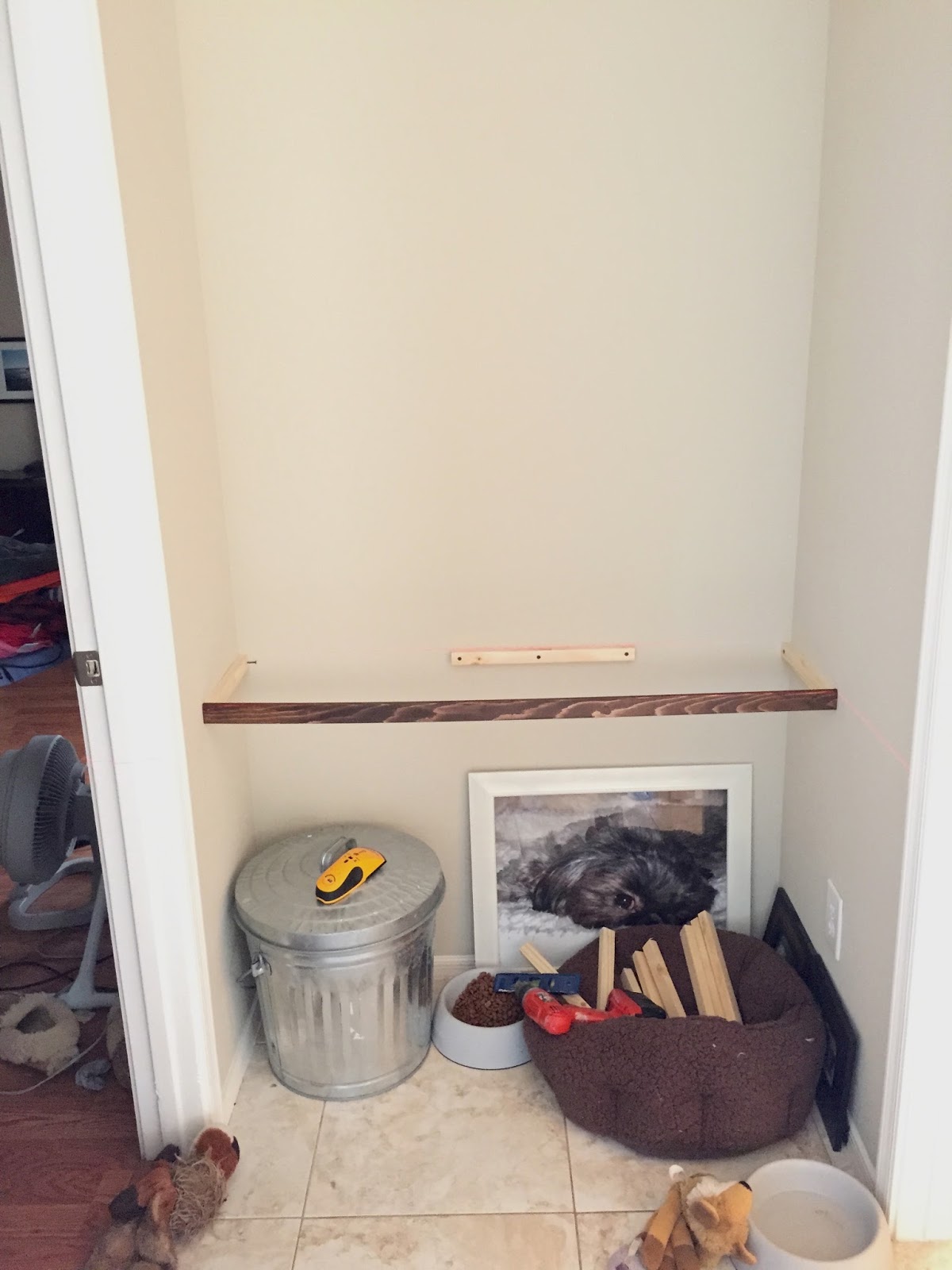 CK and Nate header Defining Wasted Space Floating Shelves