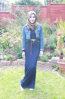 gaya hijab casual