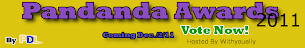 Pandanda Awards VOTE NOW