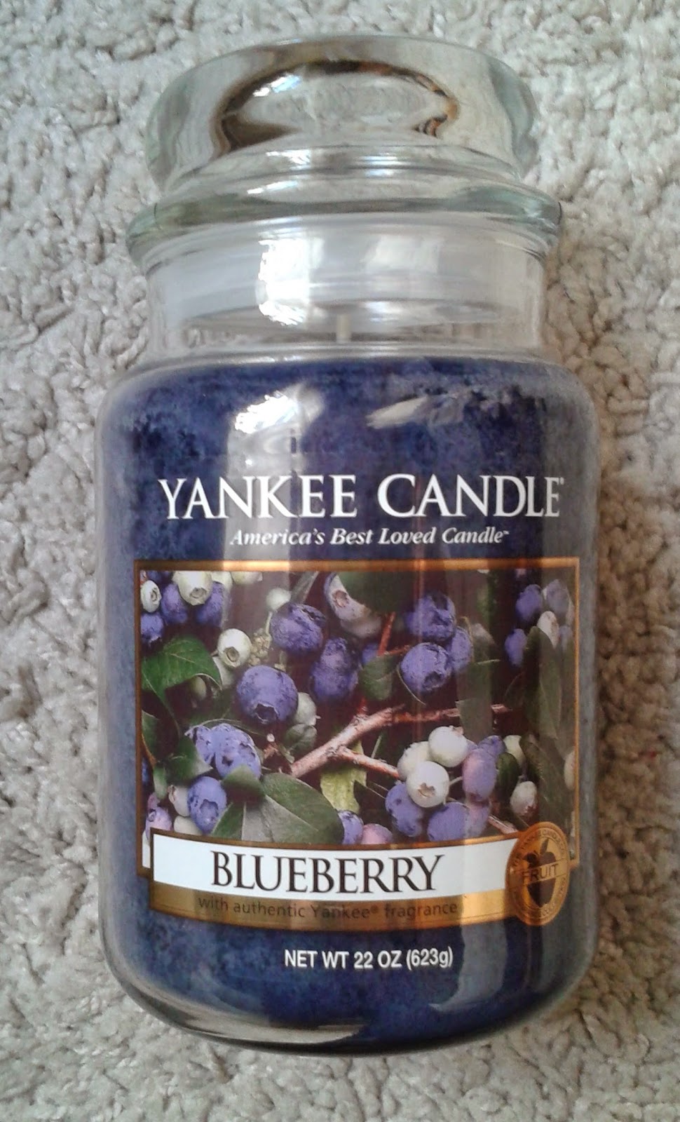 ♥ Aga w krainie czarów... Yankee Candle, Blueberry