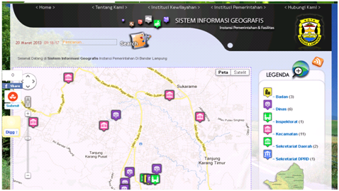 Aplikasi Web Gis: Source Code Sistem Informasi Geografis Web Dinas Instansi