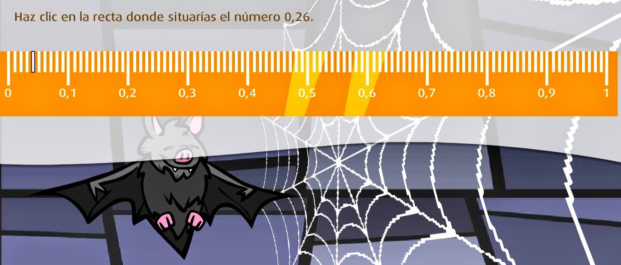 SITÚA DECIMALES EN LA RECTA NUMÉRICA