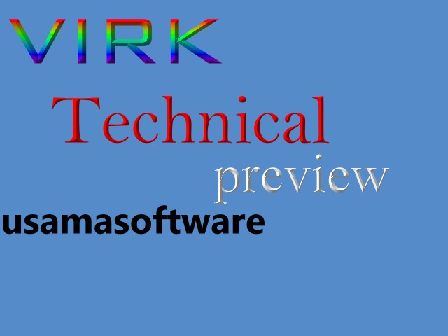 virk technical preview