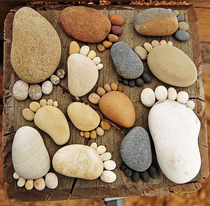 Ideas para decorar las piedras de rÃo