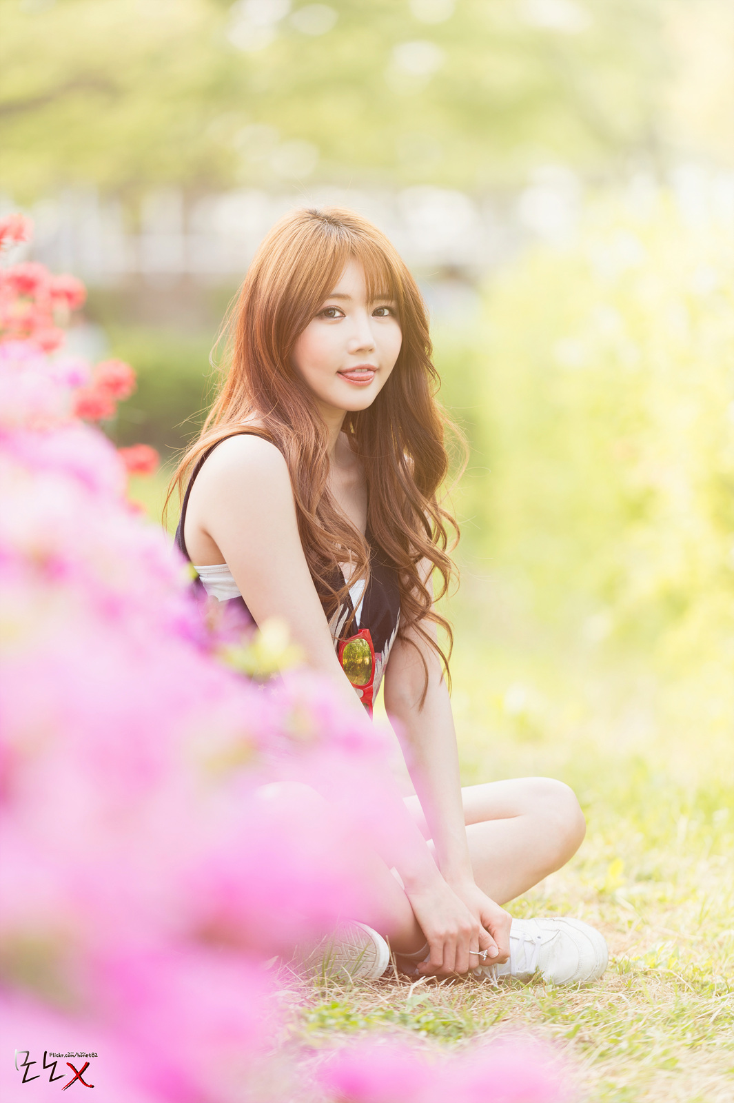 LOVELY GA EUN IN OUTDOORS PHOTO SHOOT ~ Cute Girl - Asian Girl