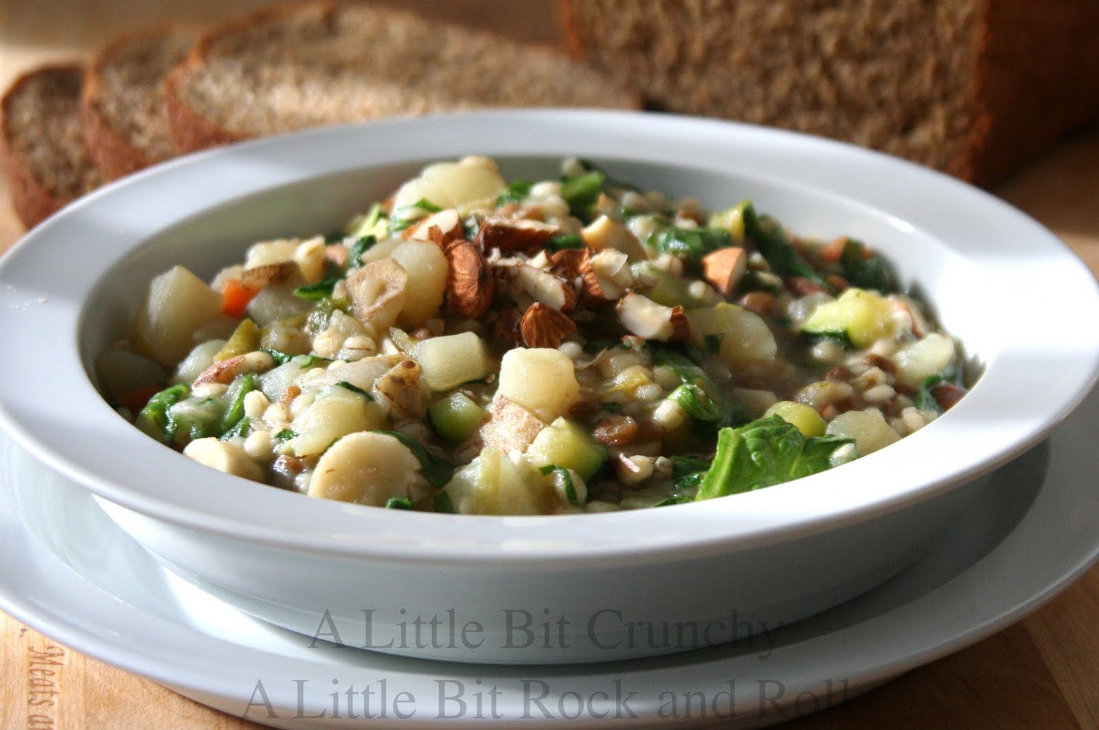 A Little Bit Crunchy A Little Bit Rock and Roll Pearl Barley Vegetable