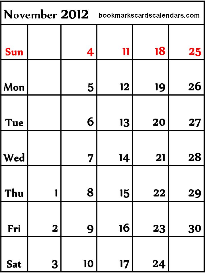fill in calendars 2015