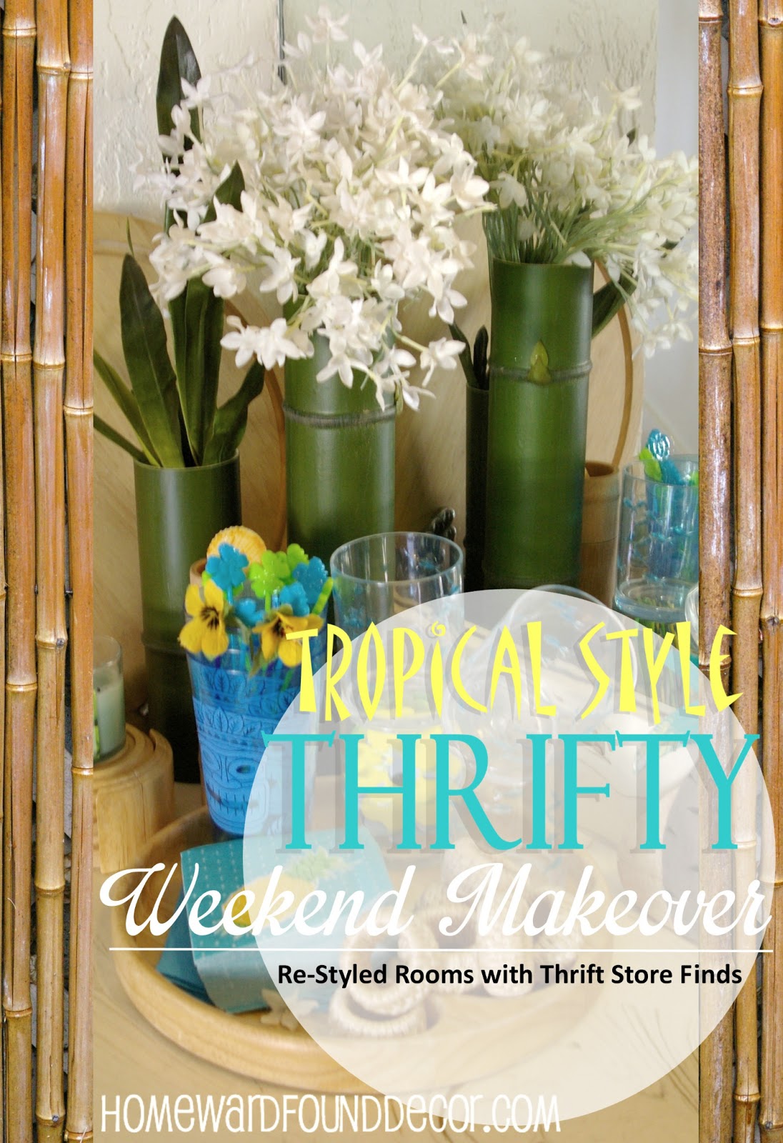 Thrifty Weekend Makeover Part II homewardFOUND decor