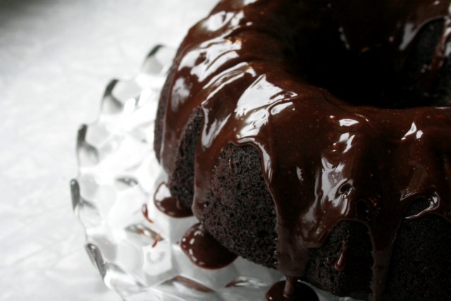 How to Make a Decadent Triple Chocolate Bundt Cake (from a Mix