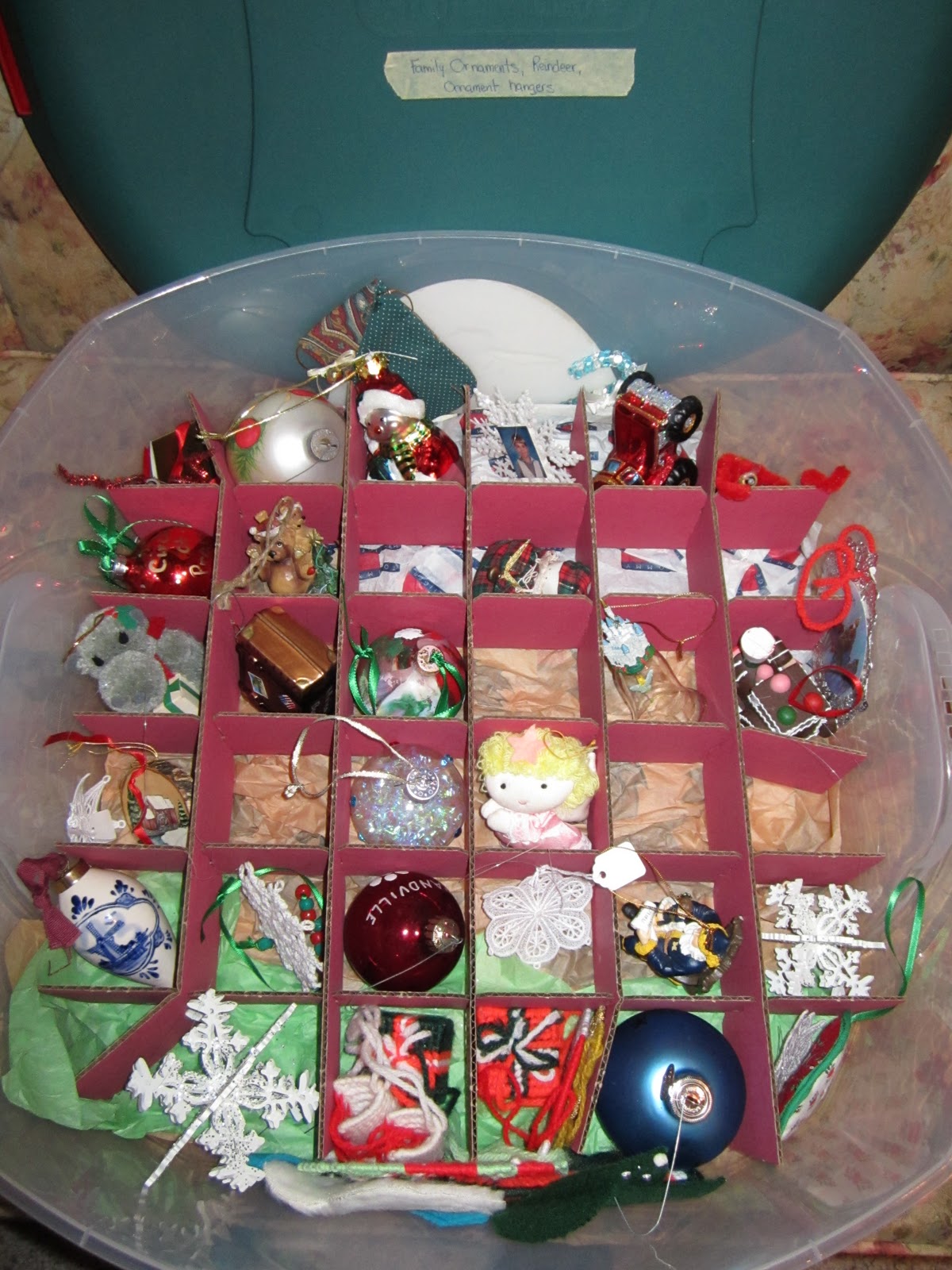 True Hope and a Future ORNAMENT ORGANIZERS (Tips for Tuesday)