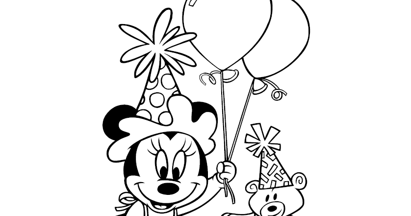 educacion: pintar y colorear los personajes de mickey