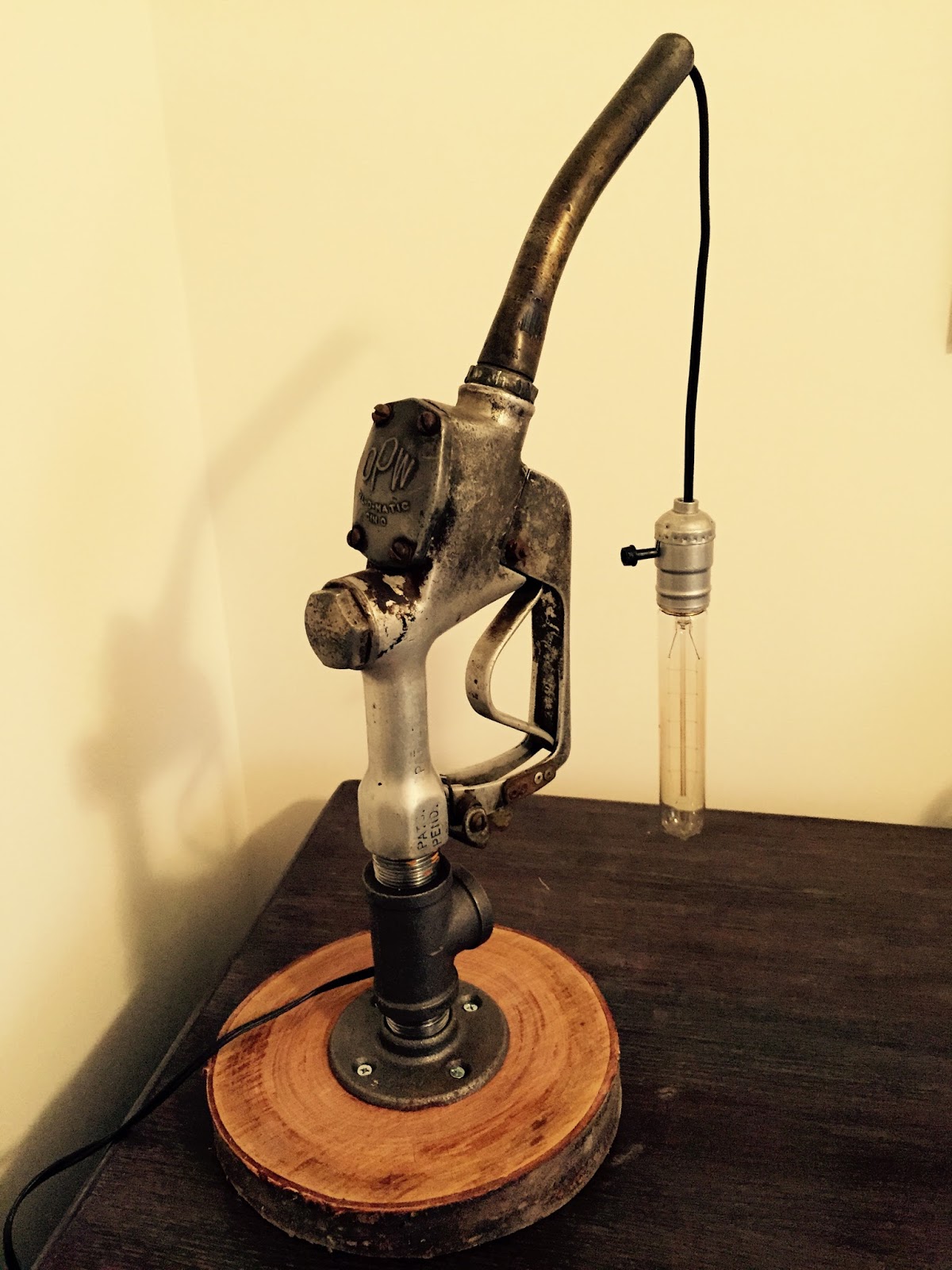 How not to DIY Gas Pump Light