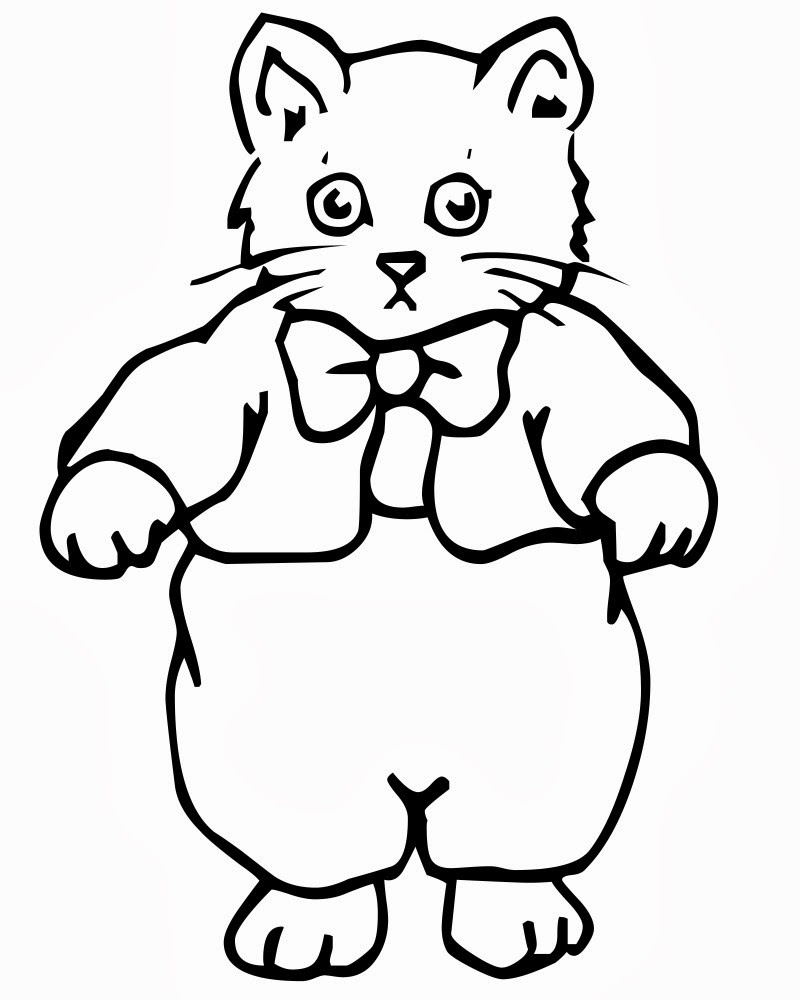 Malvorlagen Gratis MALVORLAGEN KATZE