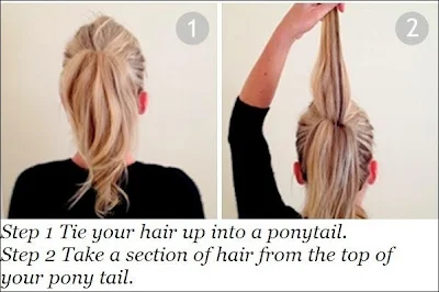 easy braided hair bun tutorial