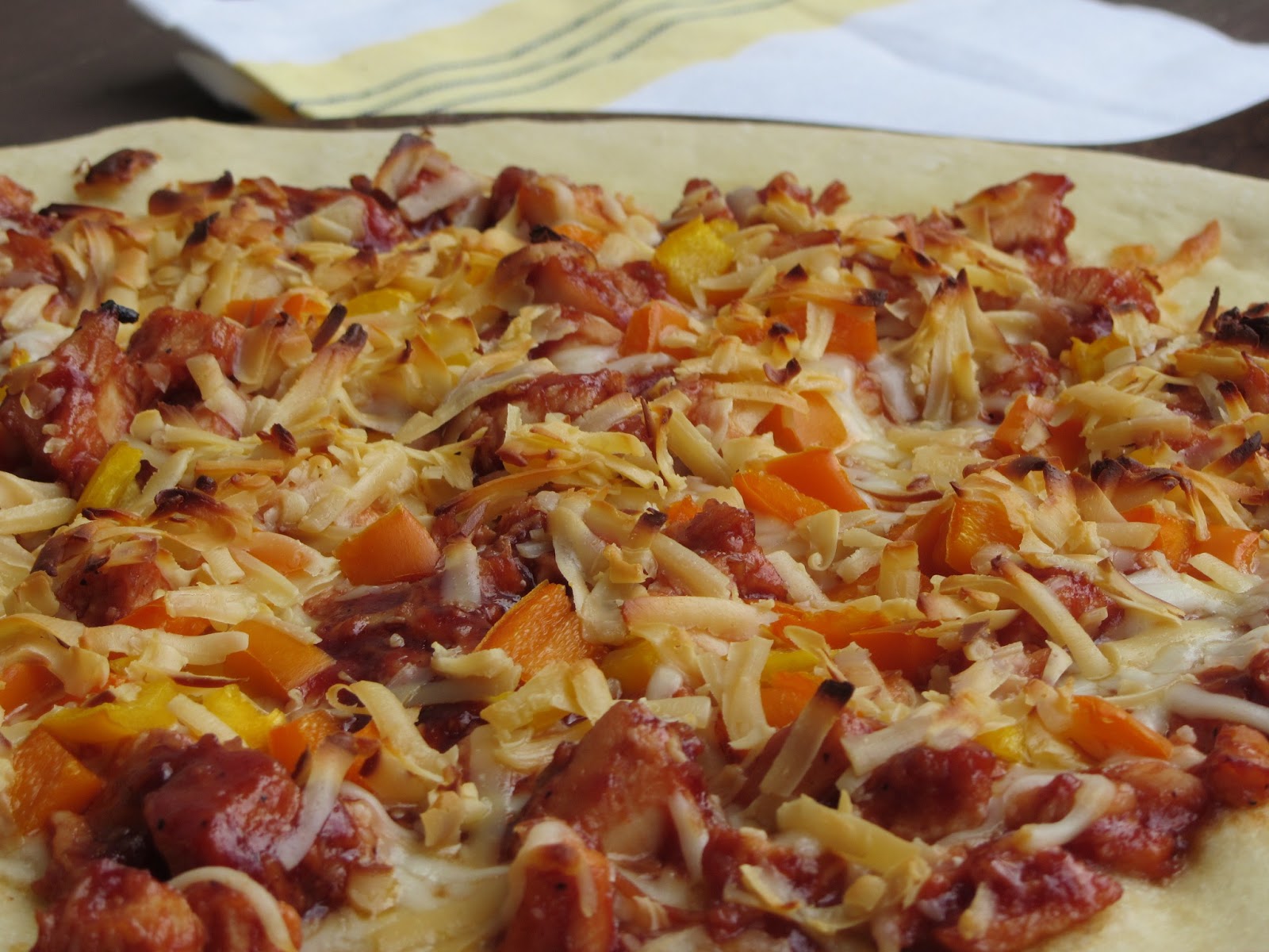 Been There Baked That Smokey Gouda BBQ Pizza