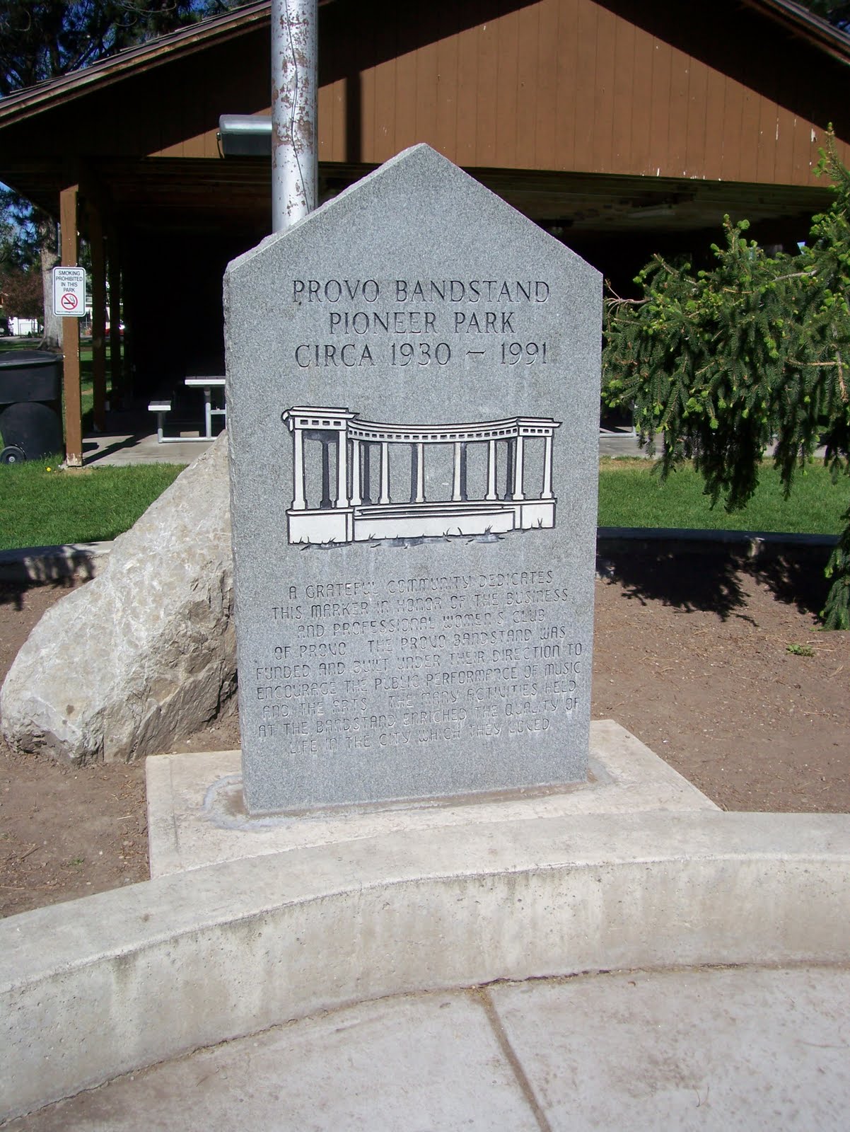Utah's Present History Pioneer Park in Provo