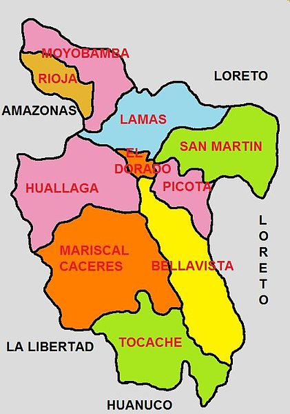 PATRIMONIOS CULTURALES DE LA REGIÓN SAN MARTÍN