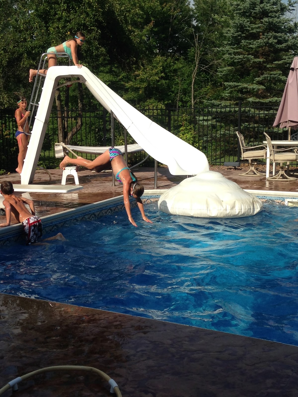 My Little Corner of Heaven Pawlak Style Softball Team Pool Party