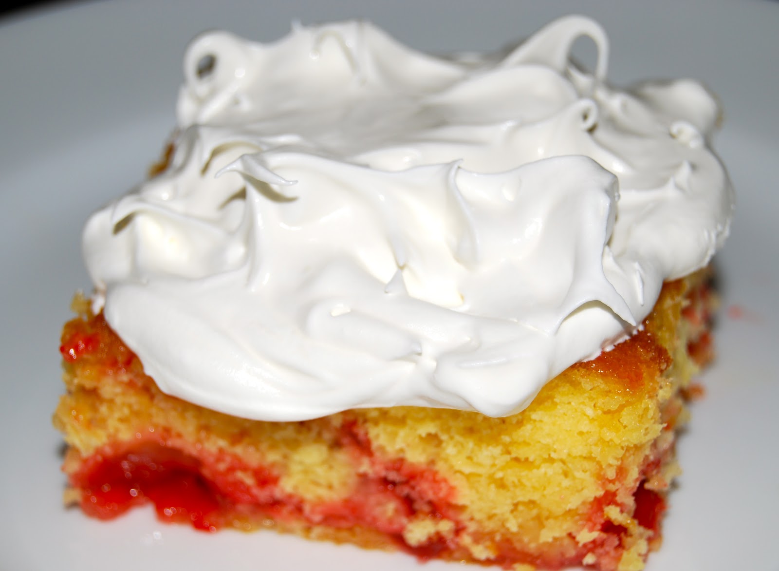 Cherry Marshmallow Cake