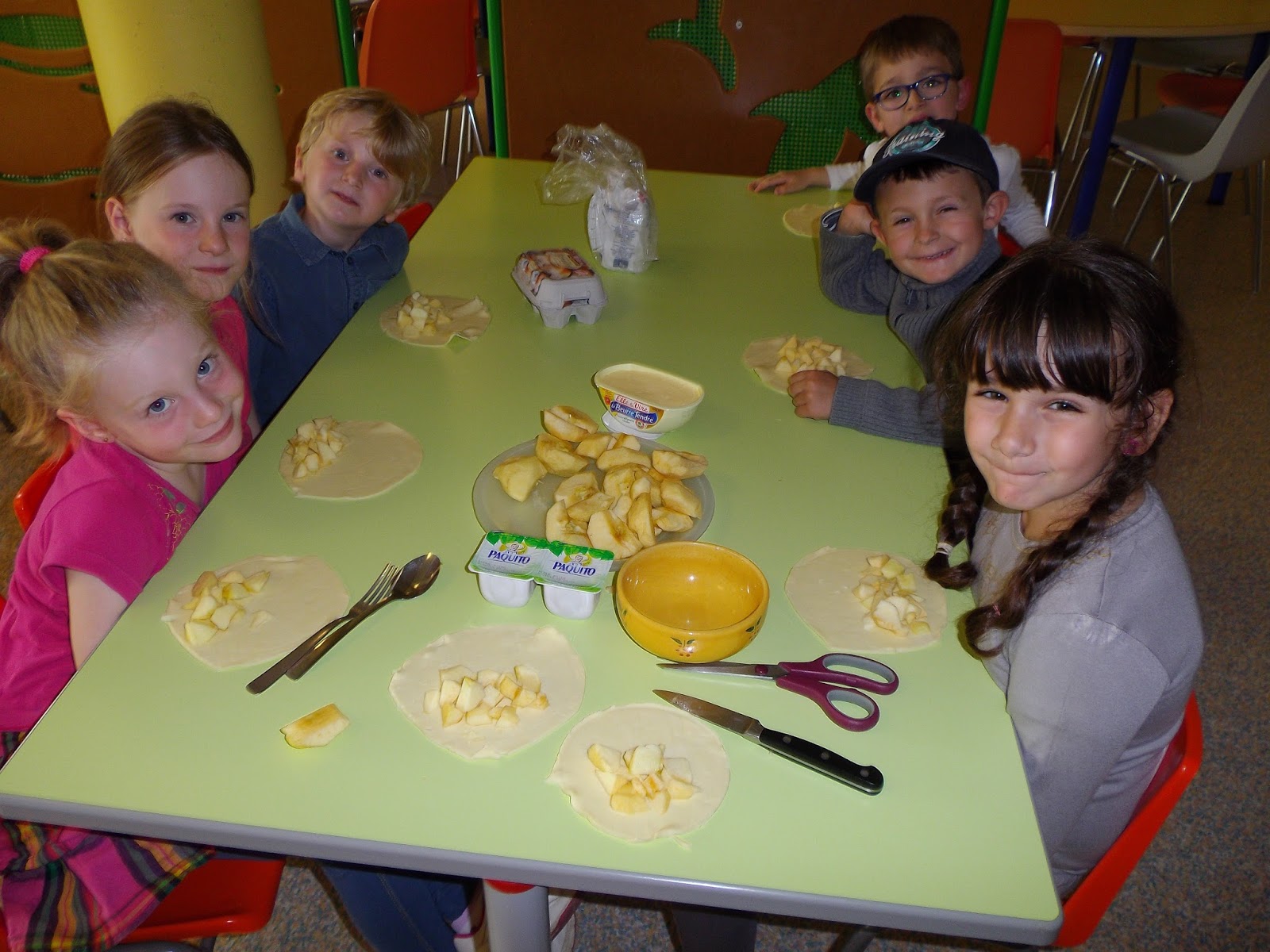 A.L.A.E. Montech 2014-2015: Atelier cuisine maternelle Saragnac avec Aline